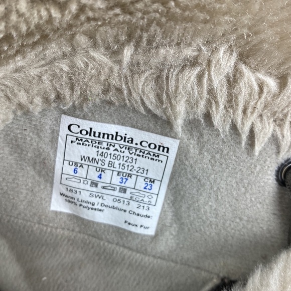 Women’s Columbia Ice Maiden II Quilted Brown Suede Boots- Size 6 - Picture 8 of 11